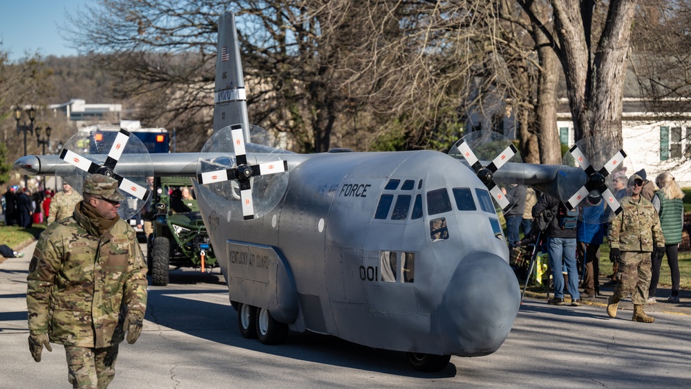 Kentucky Air Guard supports governor's inauguration