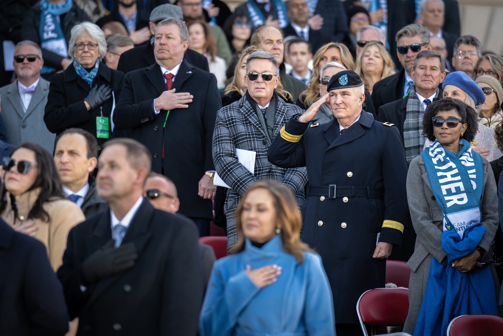 Kentucky Air Guard supports governor's inauguration