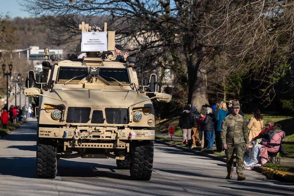 Kentucky Air Guard supports governor's inauguration