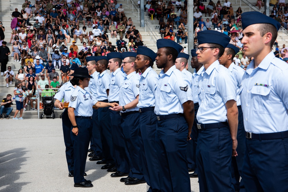 321st Training Squadron Basic Military Coin Ceremony