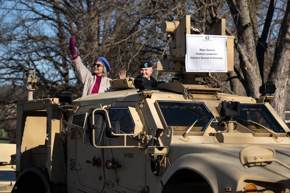 Kentucky Air Guard supports governor's inauguration