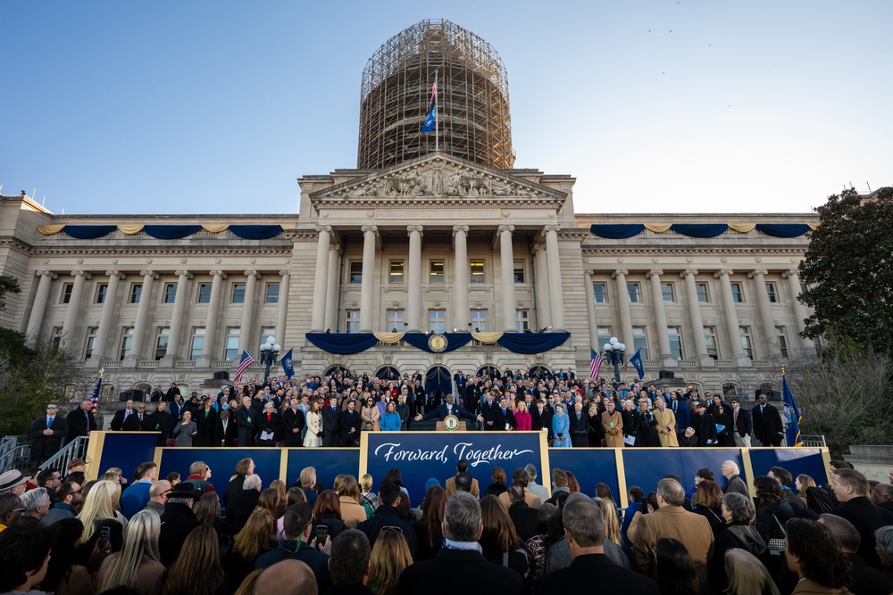 Kentucky Air Guard supports governor's inauguration