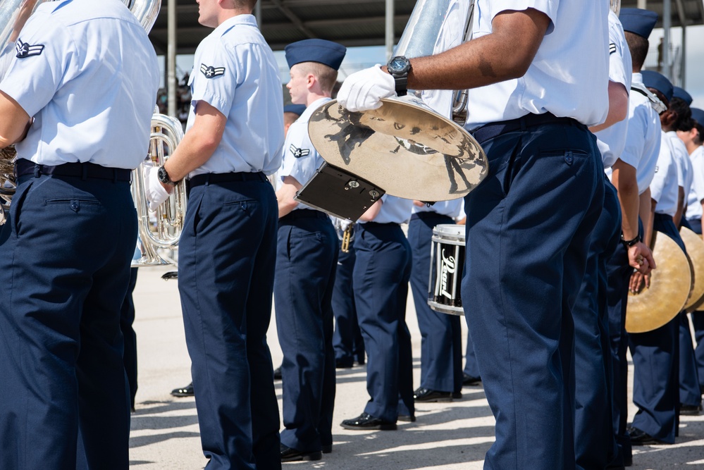 USAF Basic Military Training Graduation Coin Ceremony