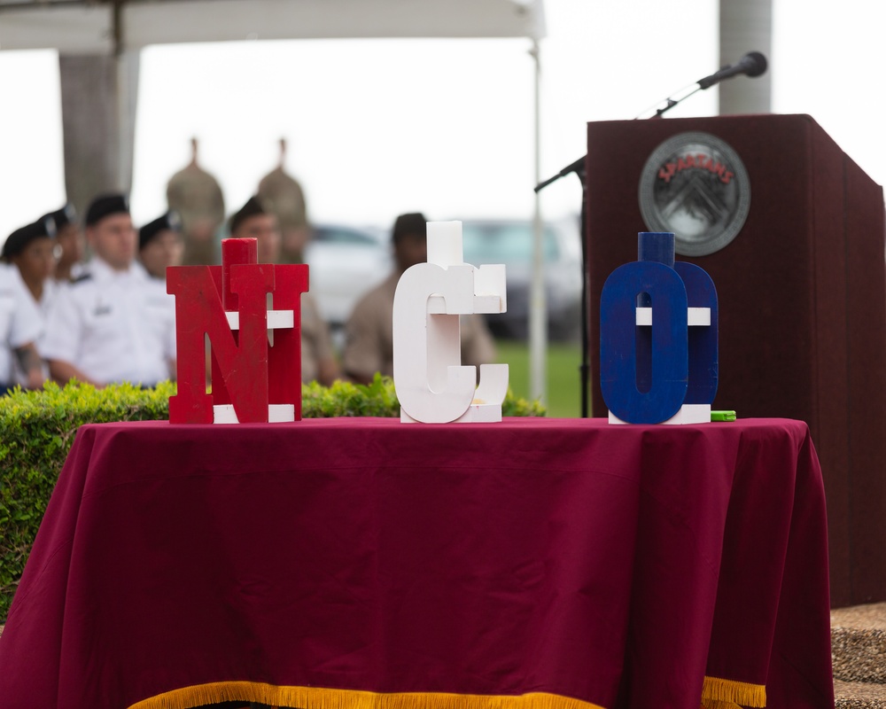 Tripler Army Medical Center Non-Commissioned Officer (NCO) Induction Ceremony