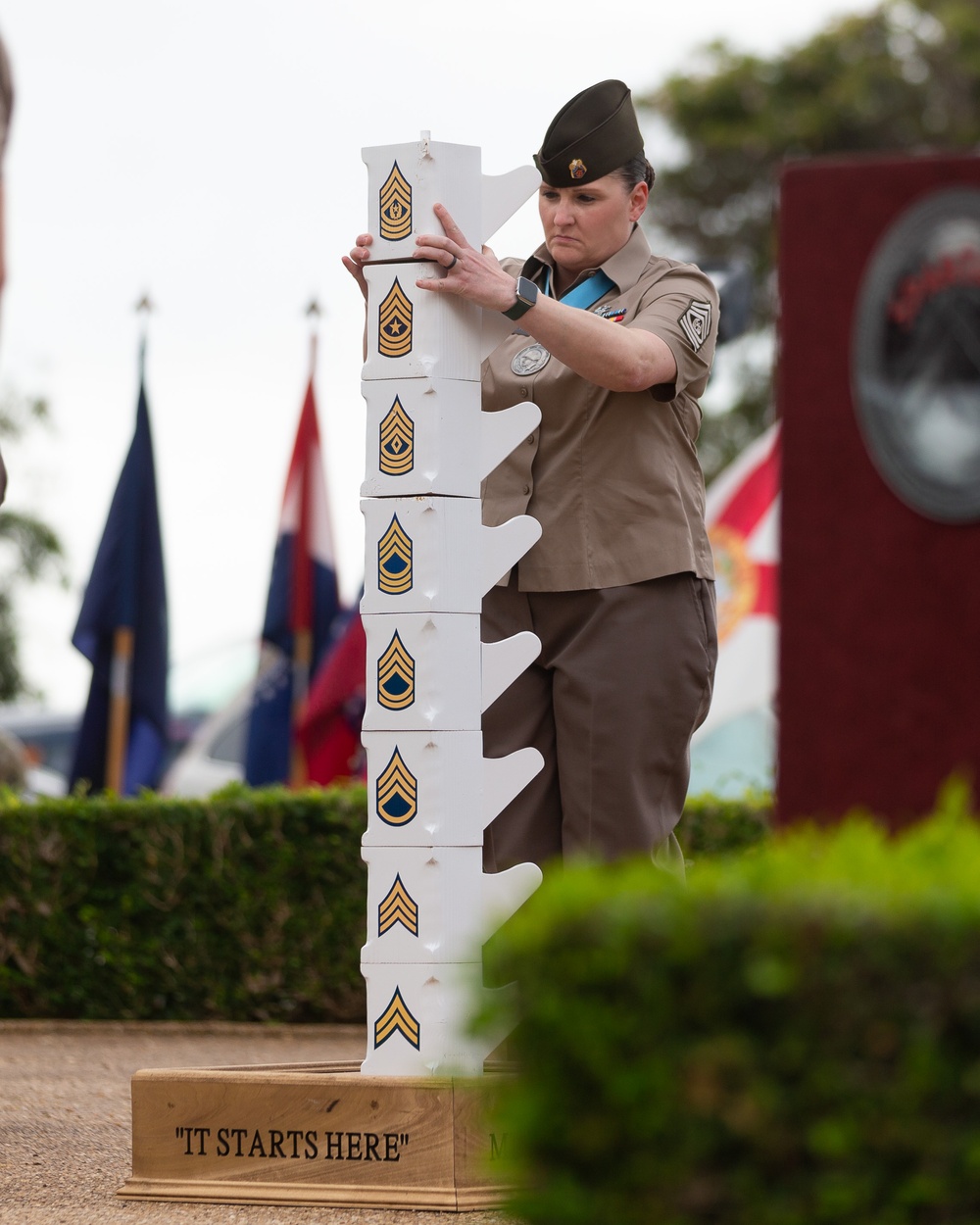 Tripler Army Medical Center Non-Commissioned Officer (NCO) Induction Ceremony