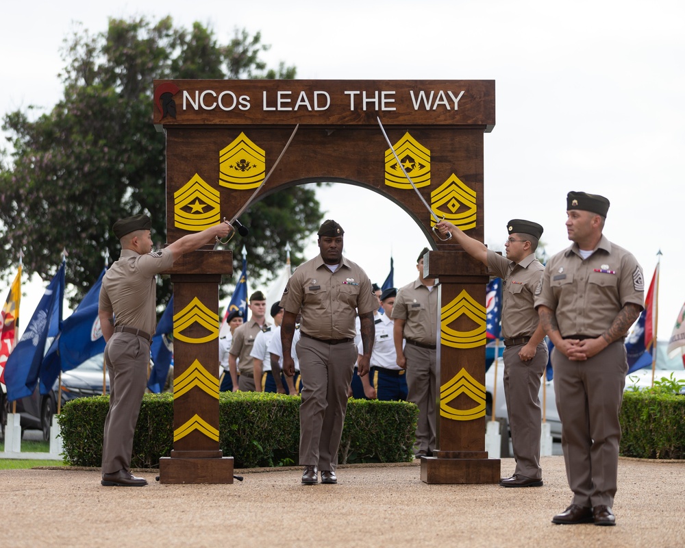 Tripler Army Medical Center Non-Commissioned Officer (NCO) Induction Ceremony