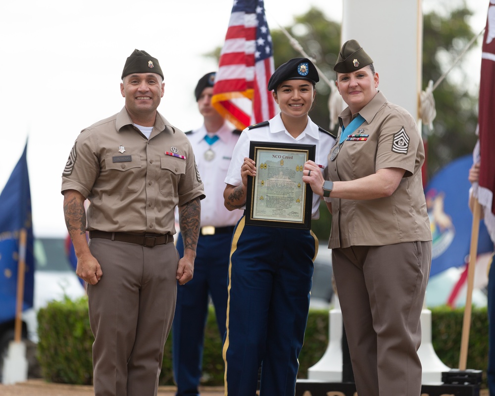 Tripler Army Medical Center Non-Commissioned Officer (NCO) Induction Ceremony