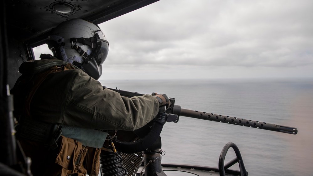 VMM-165 Protects the Ship during Live-Fire Exercise