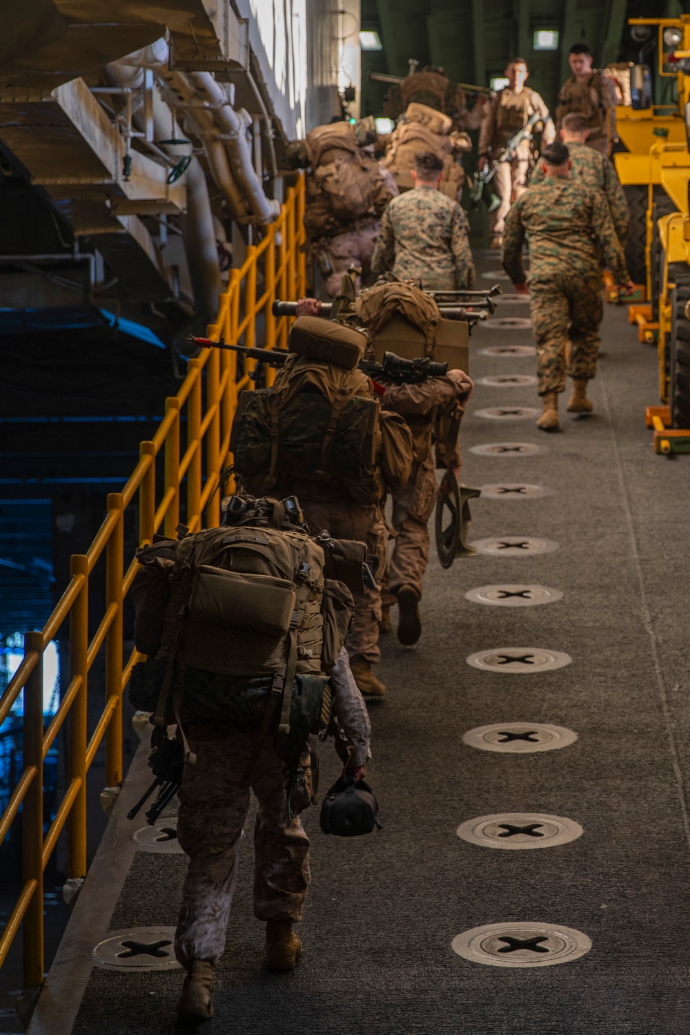 Bravo Co, BLT 1/5 Departs USS Boxer for Airfield Seizure Mission