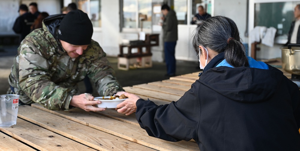 Yakushima Fisheries Cooperative Association Hosts Lunch for Joint Partners Currently Assigned to Ongoing CV-22 Osprey Recovery Efforts