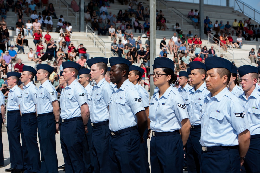 USAF Basic Military Training Graduation Ceremony