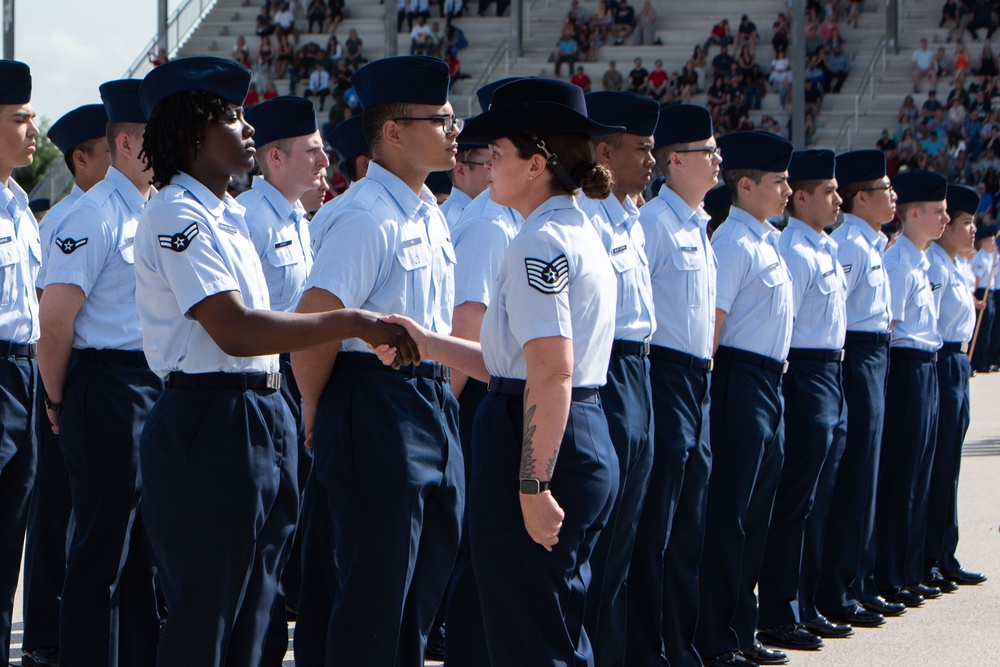 USAF Basic Military Training Graduation Ceremony