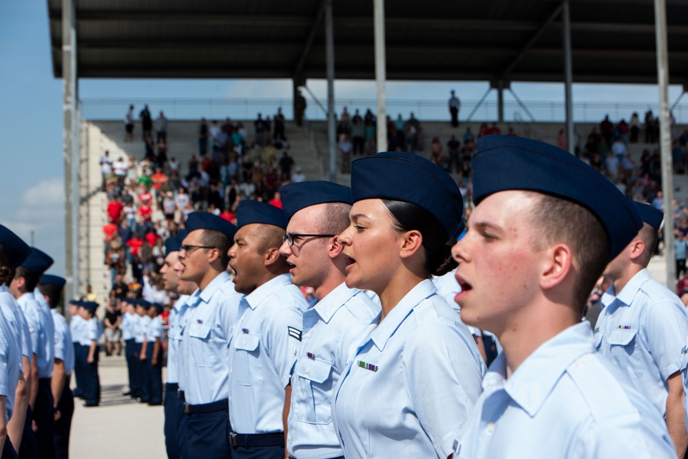 USAF Basic Military Training Graduation Ceremony