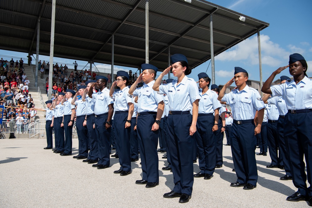 USAF Basic Military Training Graduation Ceremony