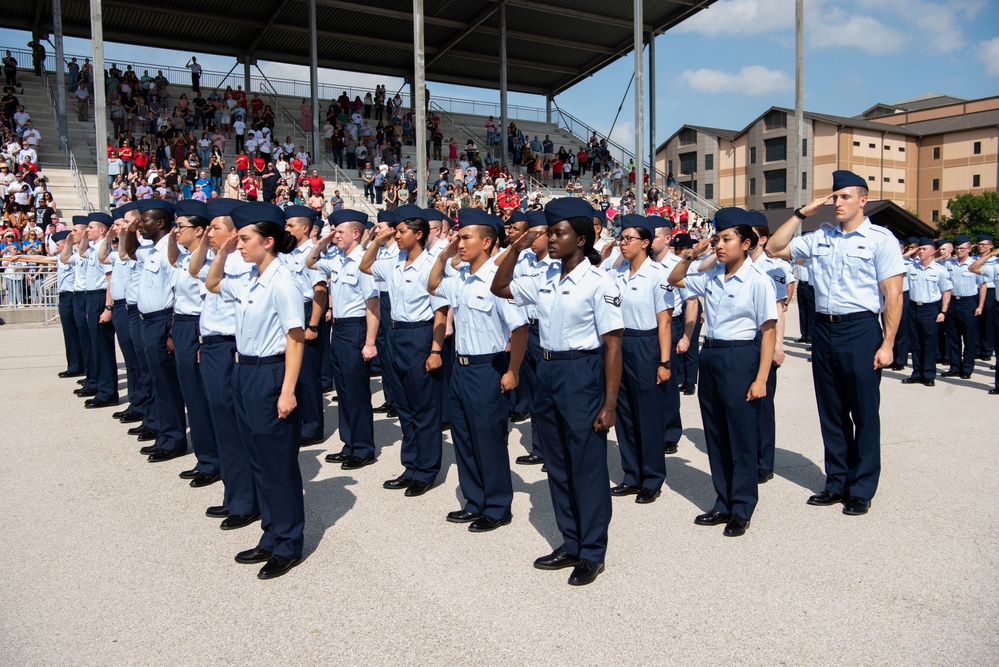 USAF Basic Military Training Graduation Ceremony