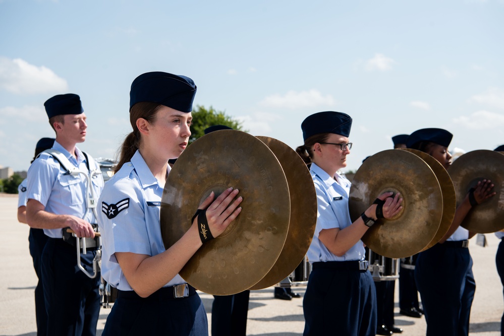 USAF Basic Military Training Graduation Ceremony