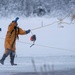 Alaska firefighters learn ice-rescue skills