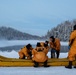 Alaska firefighters learn ice-rescue skills