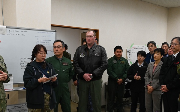 SOCPAC CDRE Visits Yakushima Joint Operations Center