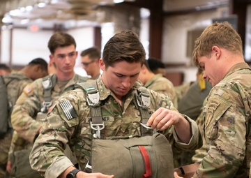 Dobbins Airmen help Army paratroopers jump into holidays