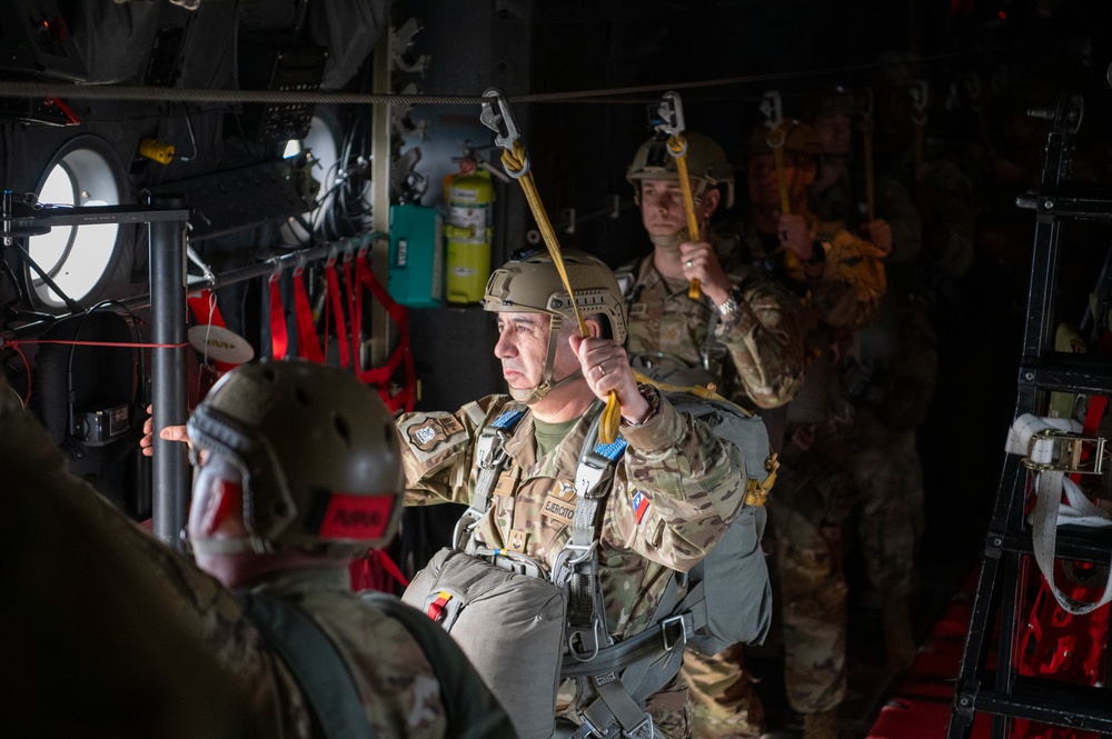 Dobbins Airmen help Army paratroopers jump into holidays