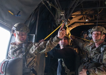 Dobbins Airmen help Army paratroopers jump into holidays