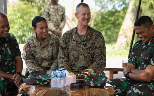 Keris MAREX 23: IDN deputy commandant visits MRF-SEA Marines