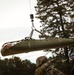 Black Hawk helicopter crew chiefs 1st-171st General Support Aviation Battalion, 57th Troop Command conduct medical evacuation drills for predeployment training