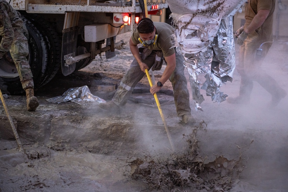 CE Airfield Repair Training
