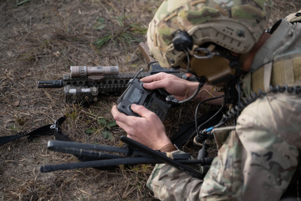 Rangers Conduct Live Fire Training