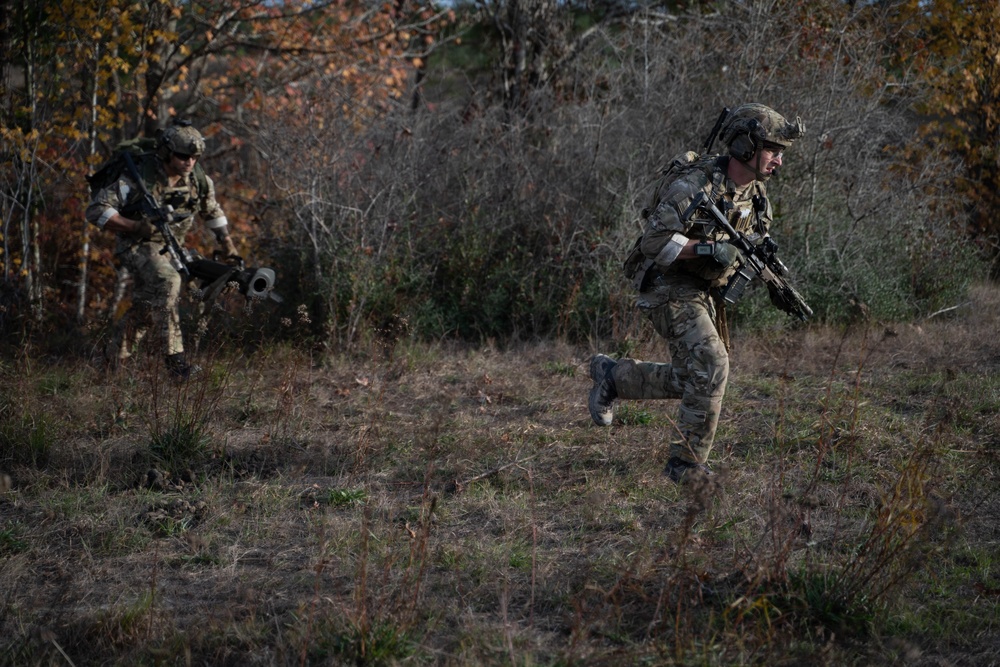 Rangers Conduct Live Fire Training