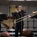 U.S. Naval Academy Band trombonist performs at music conference