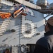 USS Ronald Reagan (CVN 76) Sailors prepare for inspection