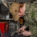 USS Ronald Reagan (CVN 76) Sailors perform maintenance and corrosion control