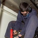 USS Ronald Reagan (CVN 76) Sailors perform maintenance and corrosion control
