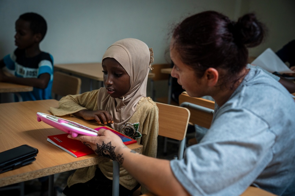 Friends of Africa Volunteers Deliver English Lessons at Hali English Language Center
