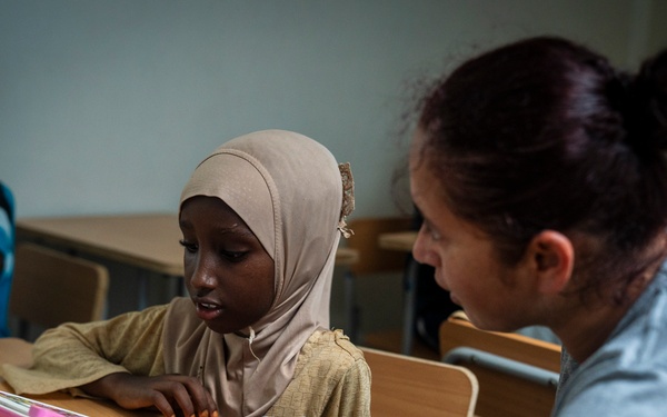 Friends of Africa Volunteers Deliver English Lessons at Hali English Language Center