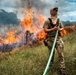 Manda Bay Fire Conducts Controlled Burn