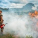 Manda Bay Fire Conducts Controlled Burn