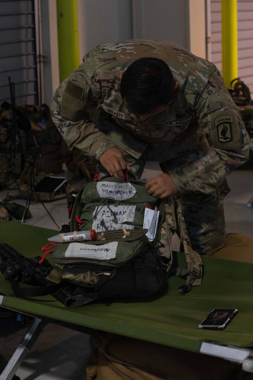 SETAF-AF, 173rd Airborne Brigade conduct NARF training exercise