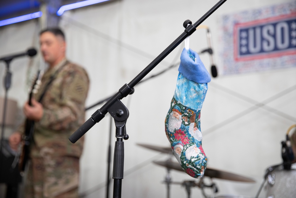 3rd Infantry Division Band performs for service members at Bemowo Piskie Training Area