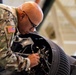 National Guard Helicopter Crew Chiefs conduct Maintenance on Black Hawk Helicopters