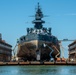 Historic battleship undergoes repairs in Galveston, Texas