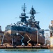 Historic battleship undergoes repairs in Galveston, Texas