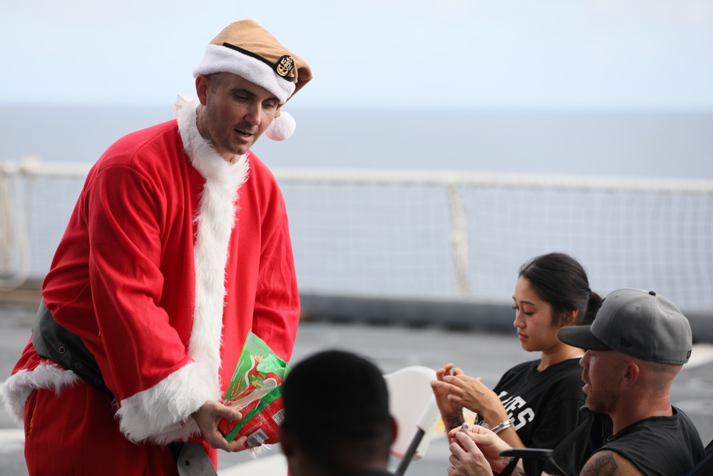 USNS Mercy At-Sea Holiday Party