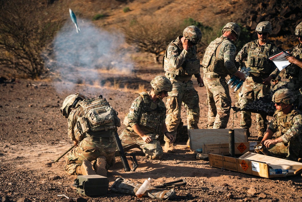 Task Force Tomahawk Trains With French Soldiers