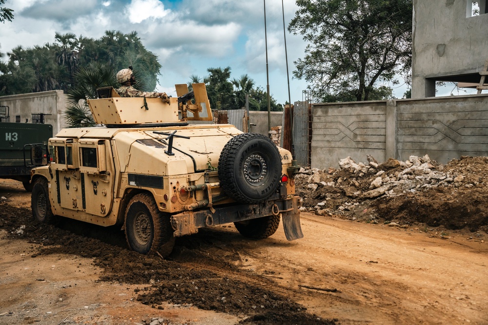 489th CA Battalion Visits Hindi Village with TaskForce Tomahawk