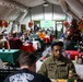 Sustainers deployed to Europe enjoy holiday meals