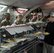Sustainers deployed to Europe enjoy holiday meals