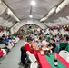Sustainers deployed to Europe enjoy holiday meals